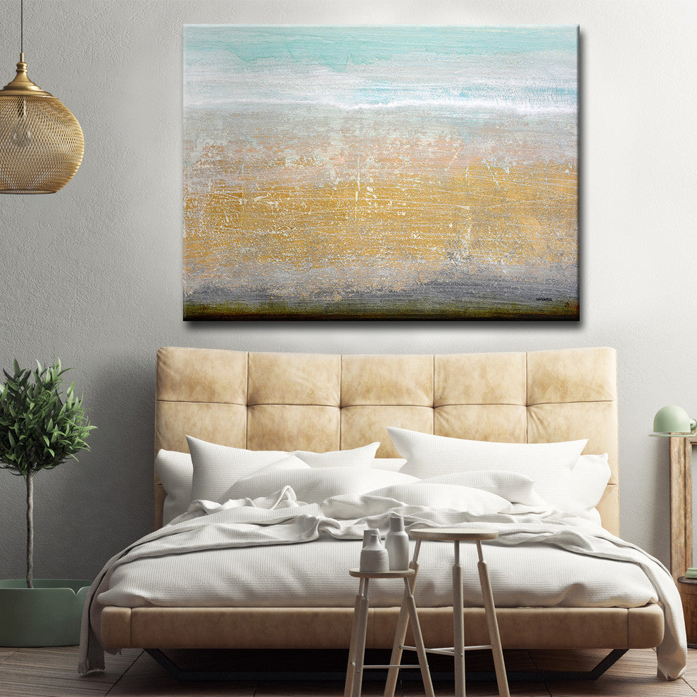Ready2Hangart ''Off Shore View'' By Norman Wyatt, Jr. Canvas Art , 12" Hx16 I