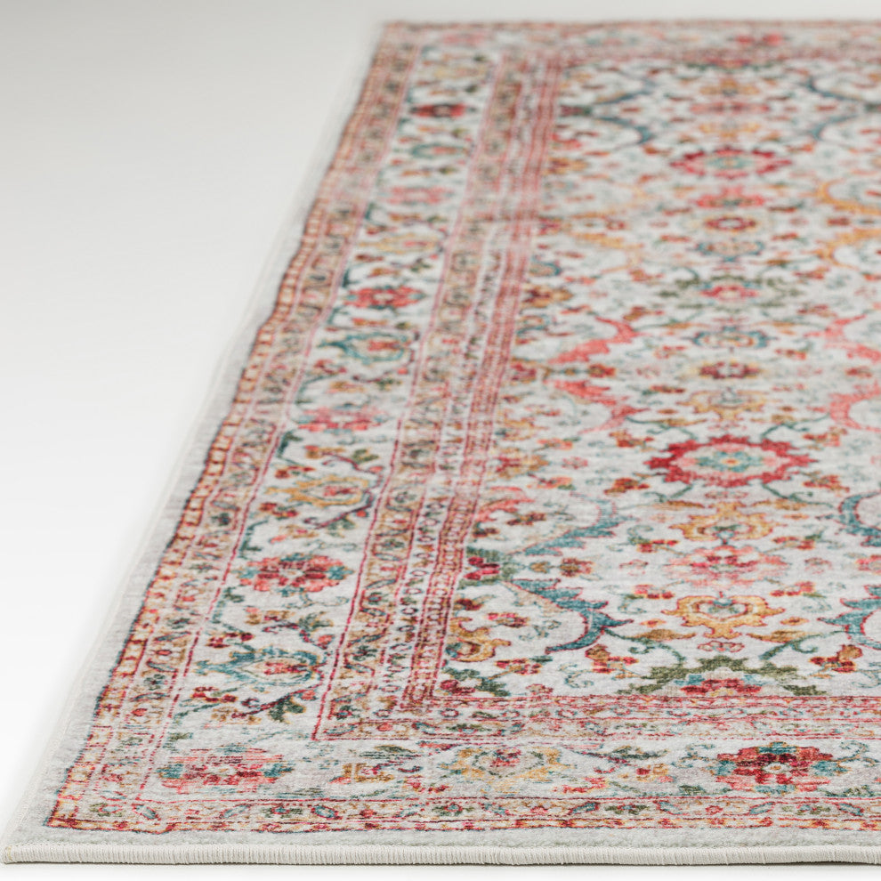 Jericho JC1 Ivory 6' x 6' Round Rug