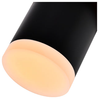 Lena LED Integrated Mini Pendant With Black Finish