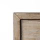 Ciara Beige Fir Veneer With Black Metal Frame Accent Cabinet