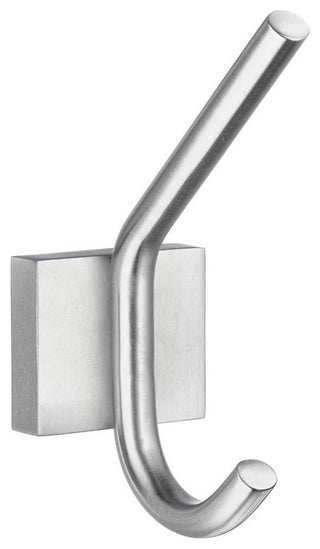Home Series Robe Hook, Brushed Chrome