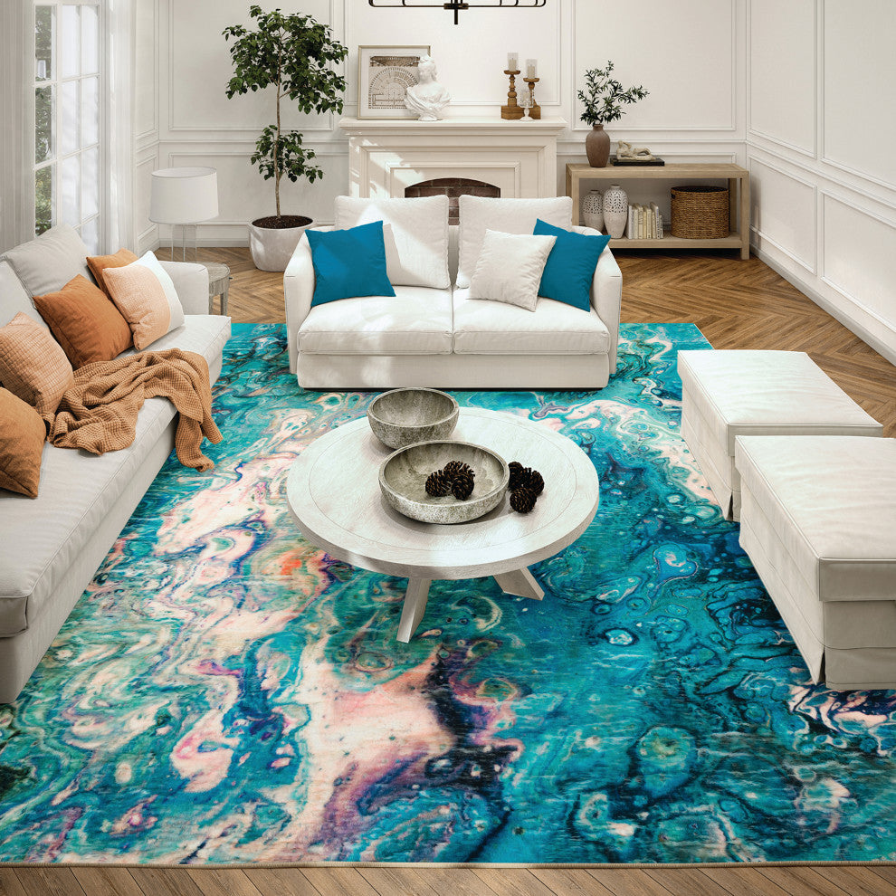 Kikiamo KK4 Lagoon 5' x 7'6" Rug