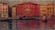 Henri Le Sidaner The Red Palace in Venice, 15"x30" Wall Decal