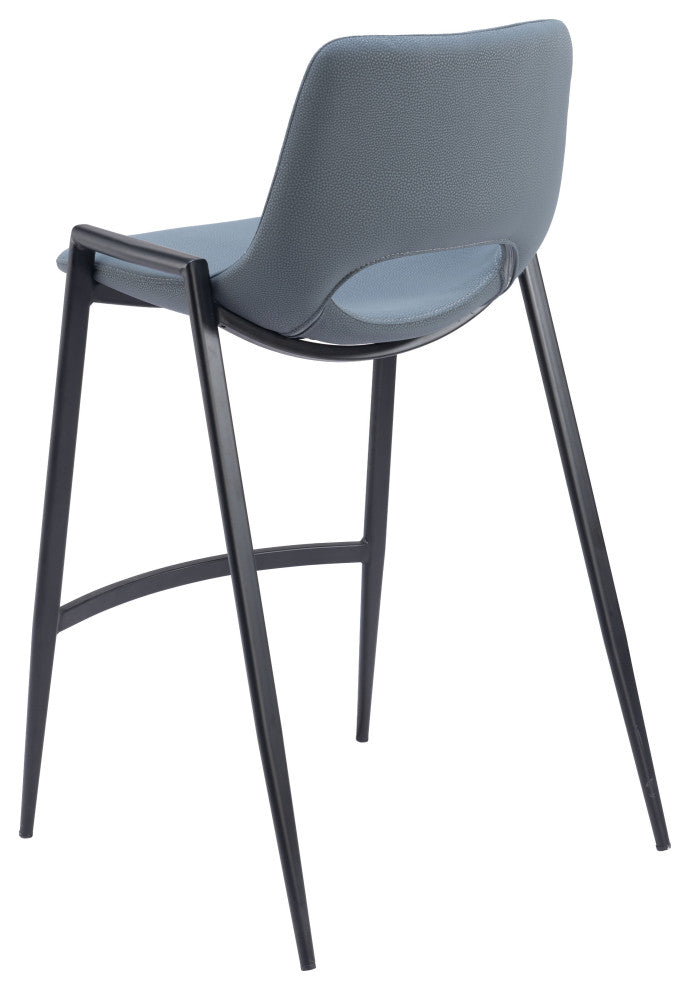 Desi Counter Stool (Set of 2) Gray