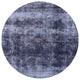 Ahgly Company Indoor Round Mid-Century Modern Area Rugs, 8' Round