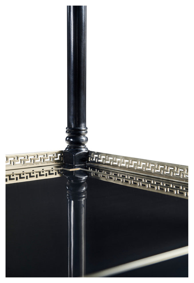 Wide Painted Etagere