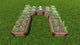 Classic Sienna Walk-In Topolski' 8'x8'x11" Raised Garden Bed, 1" Profile