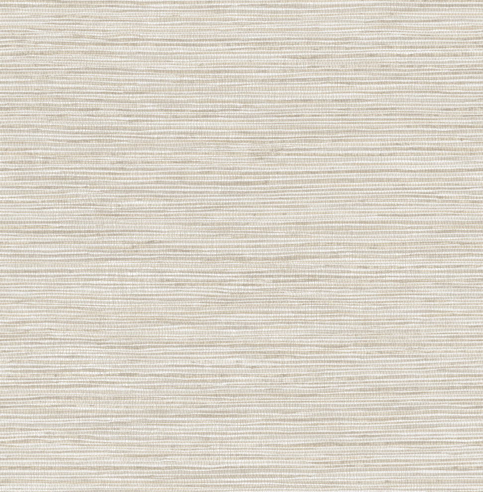 Neutral Dimensional Grasscloth Peel and Stick Wallpaper