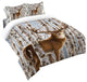 Buck in Birches Twin Comforter