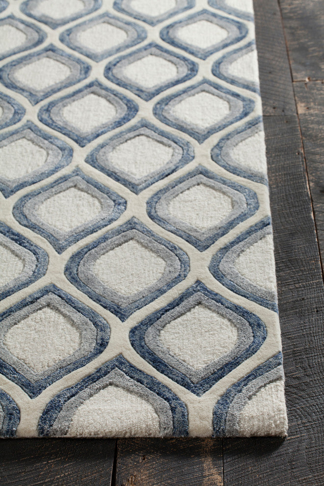 Clara Contemporary Area Rug, 9'x13'