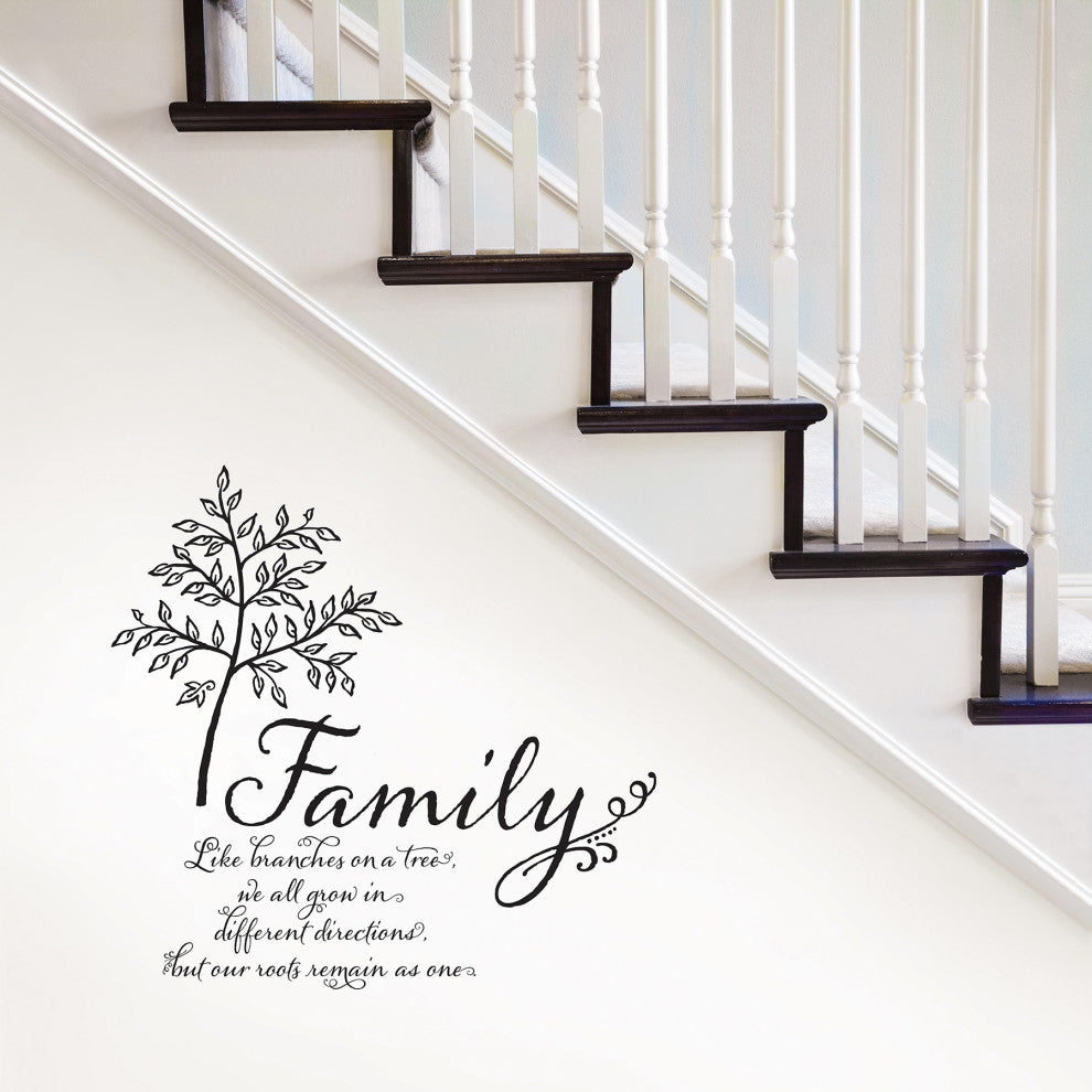 Family Tree Wall Quote