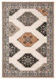8??X 10??Abstract Ivory And Gray Geometric Indoor Area Rug