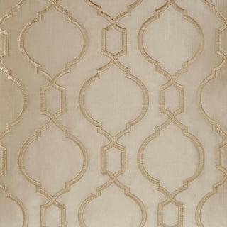 Croscill Montague Ogee Embroidered Euro Sham, Silver