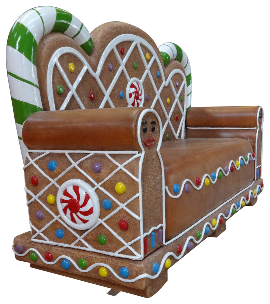 Gingerbread Bench