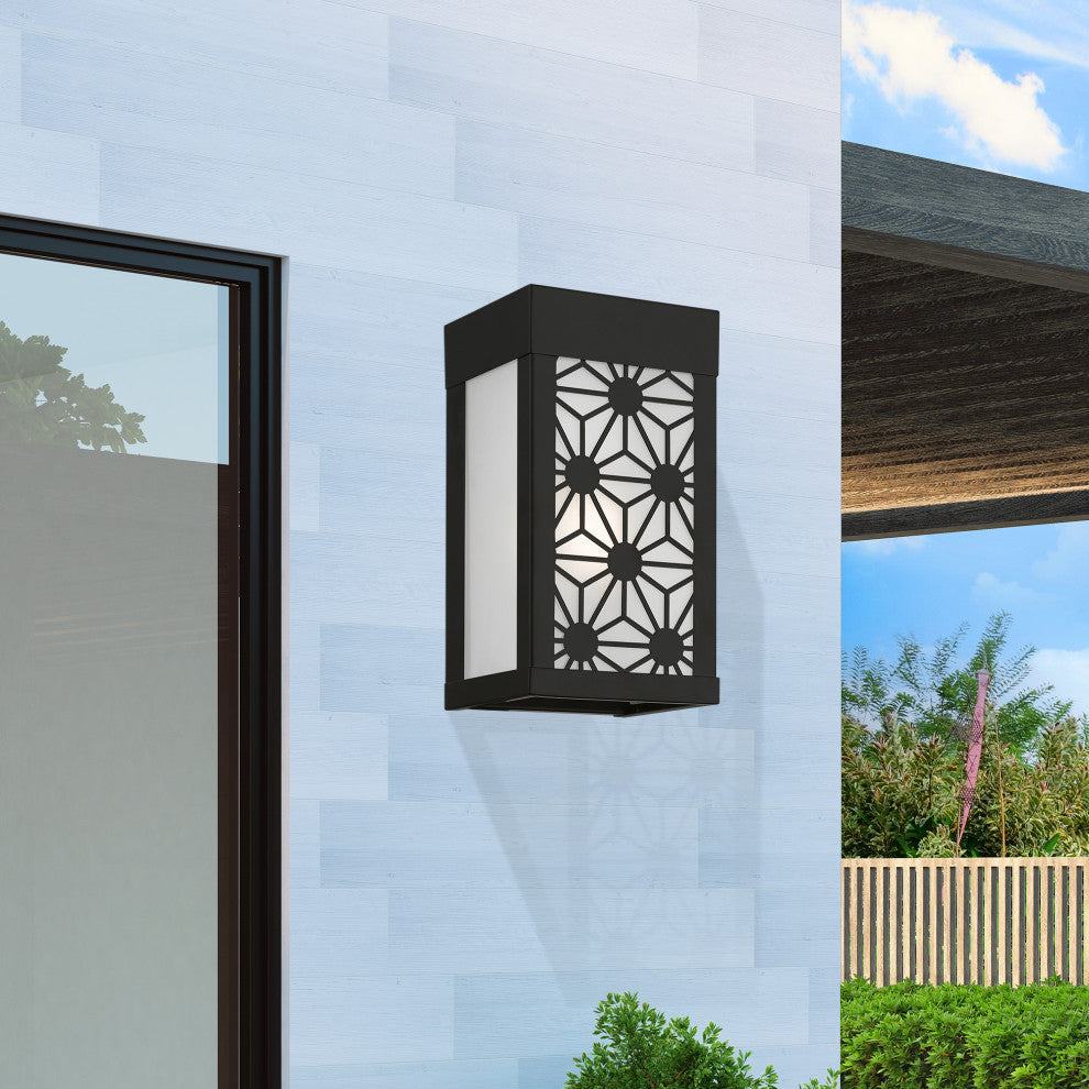 Berkeley 1 Light Black Outdoor ADA Small Sconce