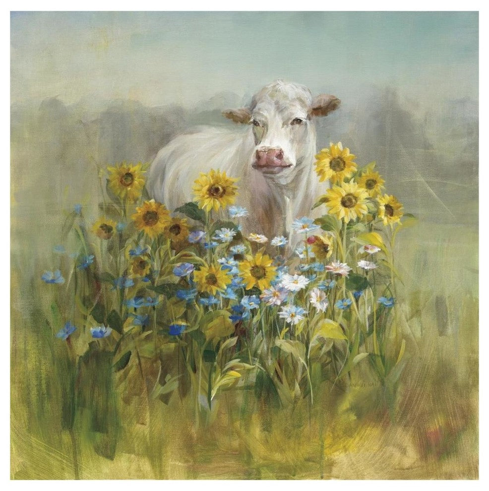 "Farm and Field I" Digital Paper Print by Danhui Nai, 20"x20"