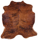 Natural Cowhide Rug 6' 2" X 5' 11" C1945