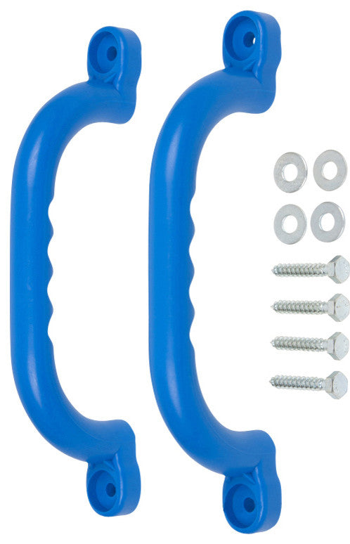 Playground Handles, Set of 2, 10", Blue