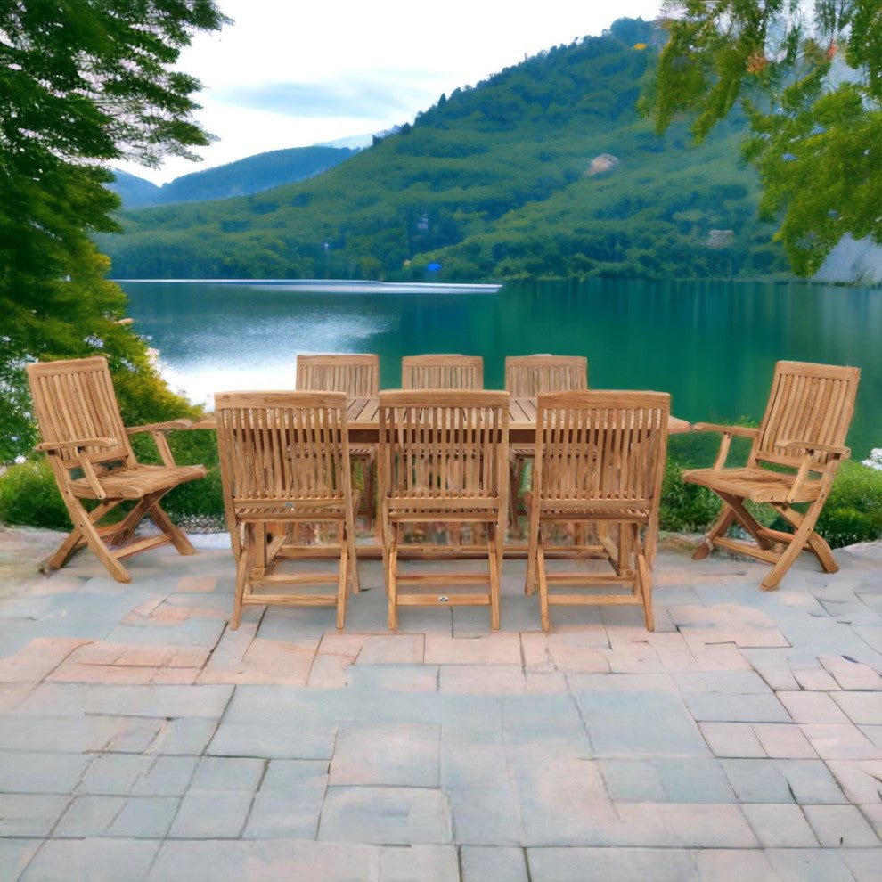 Devon Teak Folding Outdoor Armchair