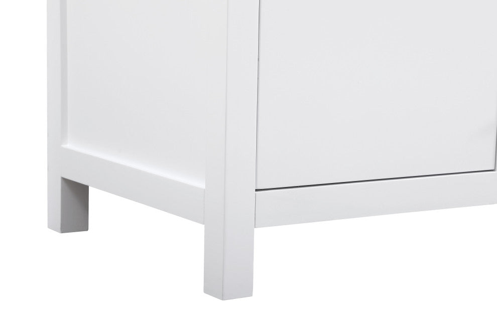 Home Living 32" Single Bathroom Vanity, White