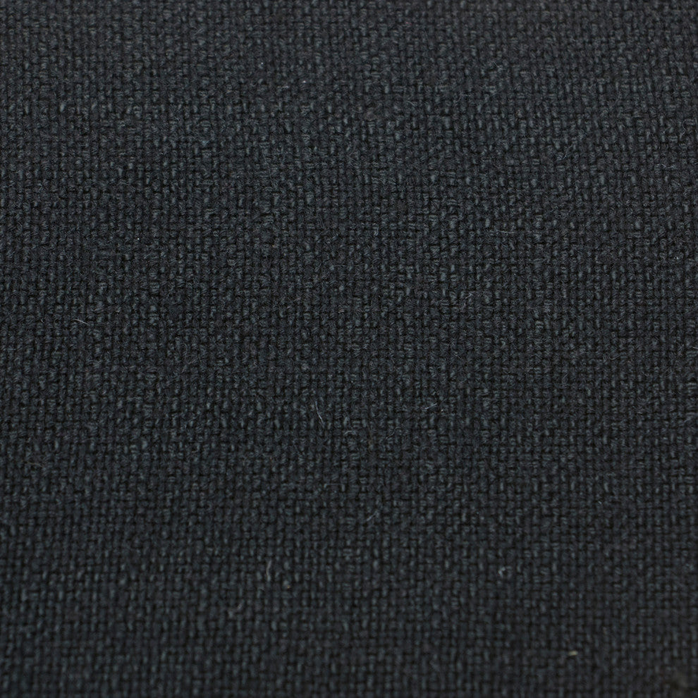 Bradwell Queen Tufted Curved Wingback Bed, Zuma Caviar