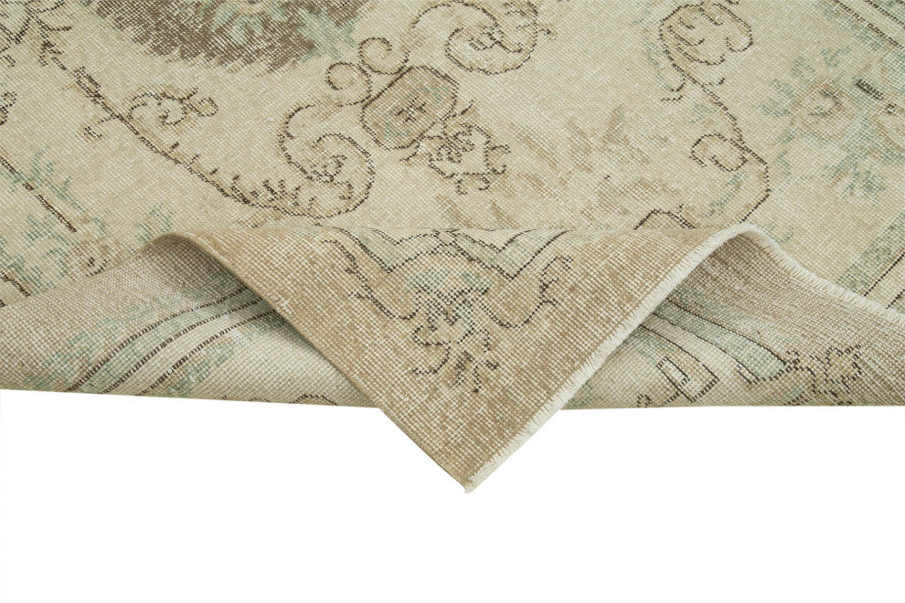 Rug N Carpet - Handmade Anatolian 4' 3" x 7' 8" Rustic Small Area Rug