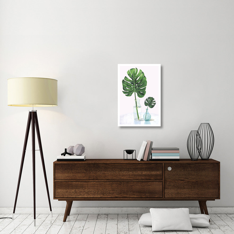"Statement Palms II" Digital Paper Print by Wellington Studio, 22"x32"