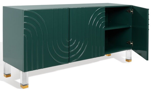 Safavieh Couture Saturn Wave Acrylic Sideboard Moss