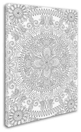 Hello Angel 'Mandala One' Canvas Art, 32x24