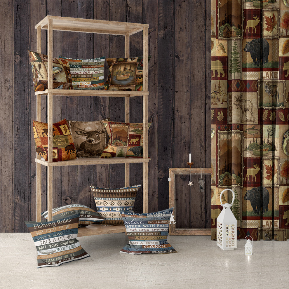 Laural Home Cold Snap 17" x 18" Woven Decorative Pillow