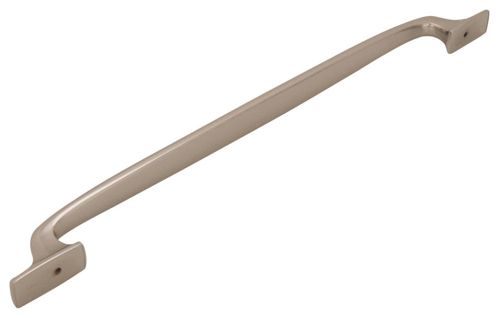 Amerock Highland Ridge Appliance Pull, Polished Nickel, 18" Center-to-Center