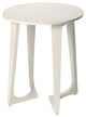 Devin White Accent Table