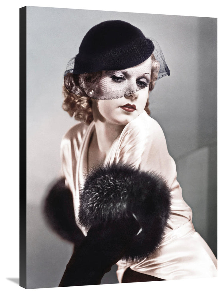 "Jean Harlow" Stretched Canvas Giclee by Hollywood Photo Archive, 26x36"