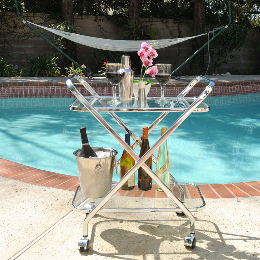 Anne Home, X-Shape Bar Cart