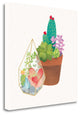 "Succulent Garden I" By Wild Apple Portfolio, Giclee on Gallery Wrap Canvas