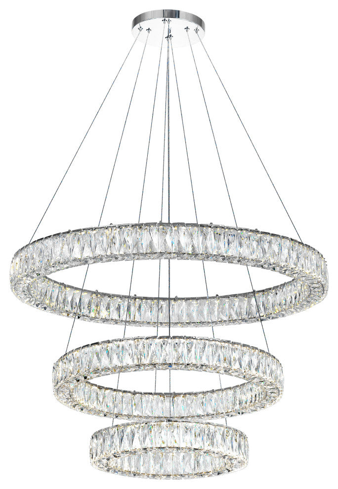 Madeline LED Chandelier With Chrome Finish