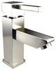 Formosa Modern 54" Rustic White Floor Standing Single Sink Vanity Set, Faucet Ff