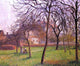 Camille Pissarro Mother Lucien's Field at Eragny Gallery Wrapped Canvas Print