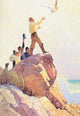 The Courier of the Air- Canvas Poster 20" x 30"