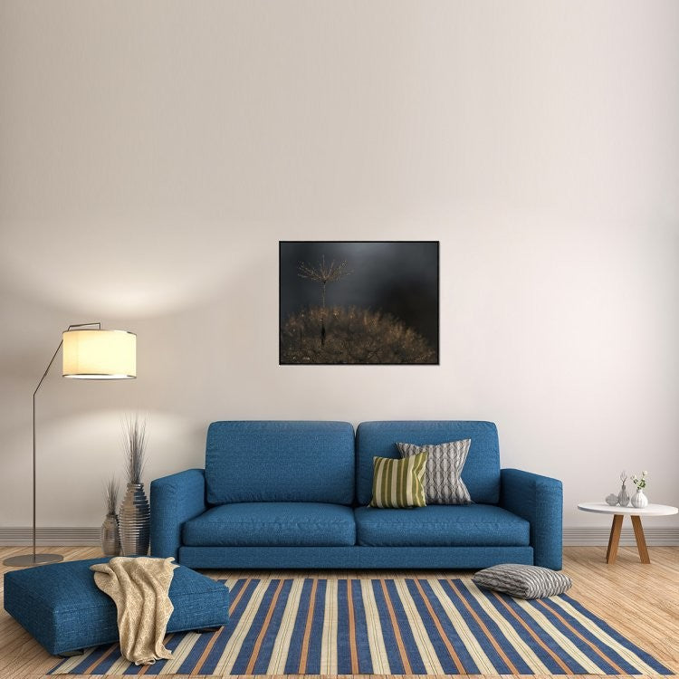 "Standing Toward The Light" Framed Canvas Giclee by Thierry Dufour, 41x31"