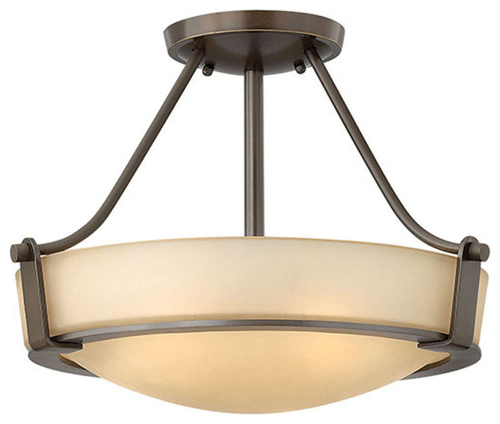Hinkley Hathaway Medium Semi-Flush Mount, Olde Bronze