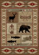 River Camp Rug, 5''3"x7''3"