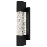 Quoizel SOL8404 Solace 16" Tall LED Outdoor Wall Sconce - Matte Black