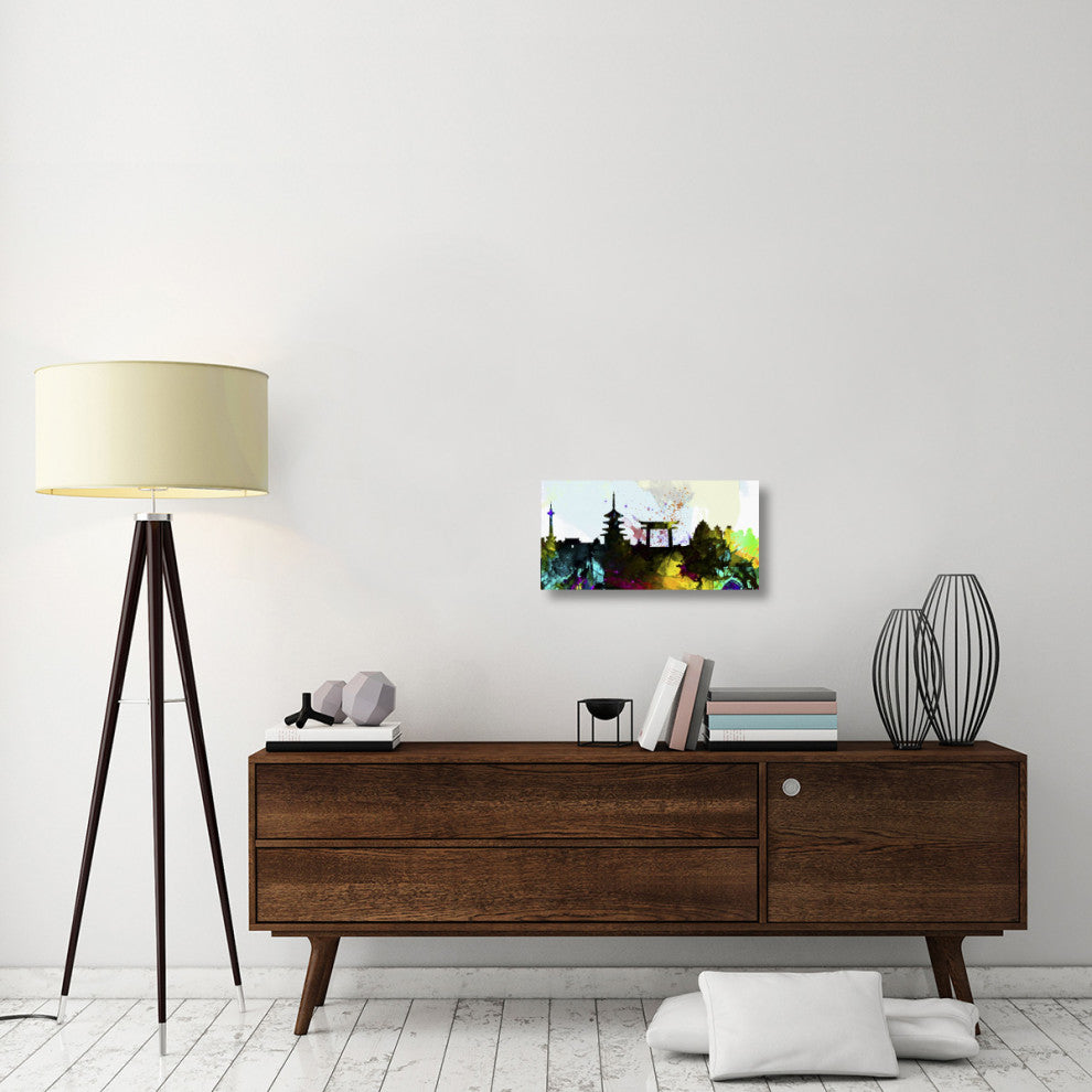 "Kyoto City Skyline" Fine Art Print
