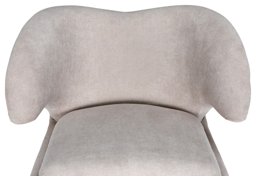 Valerie Chair With Wheat Fabric