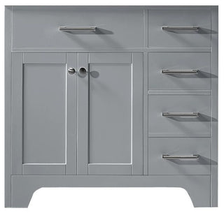 36" Single Sink Bathroom Vanity Base