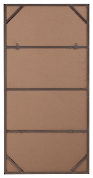Marigold 60" Tall Rectangular Mirror, Antique Brushed Brass
