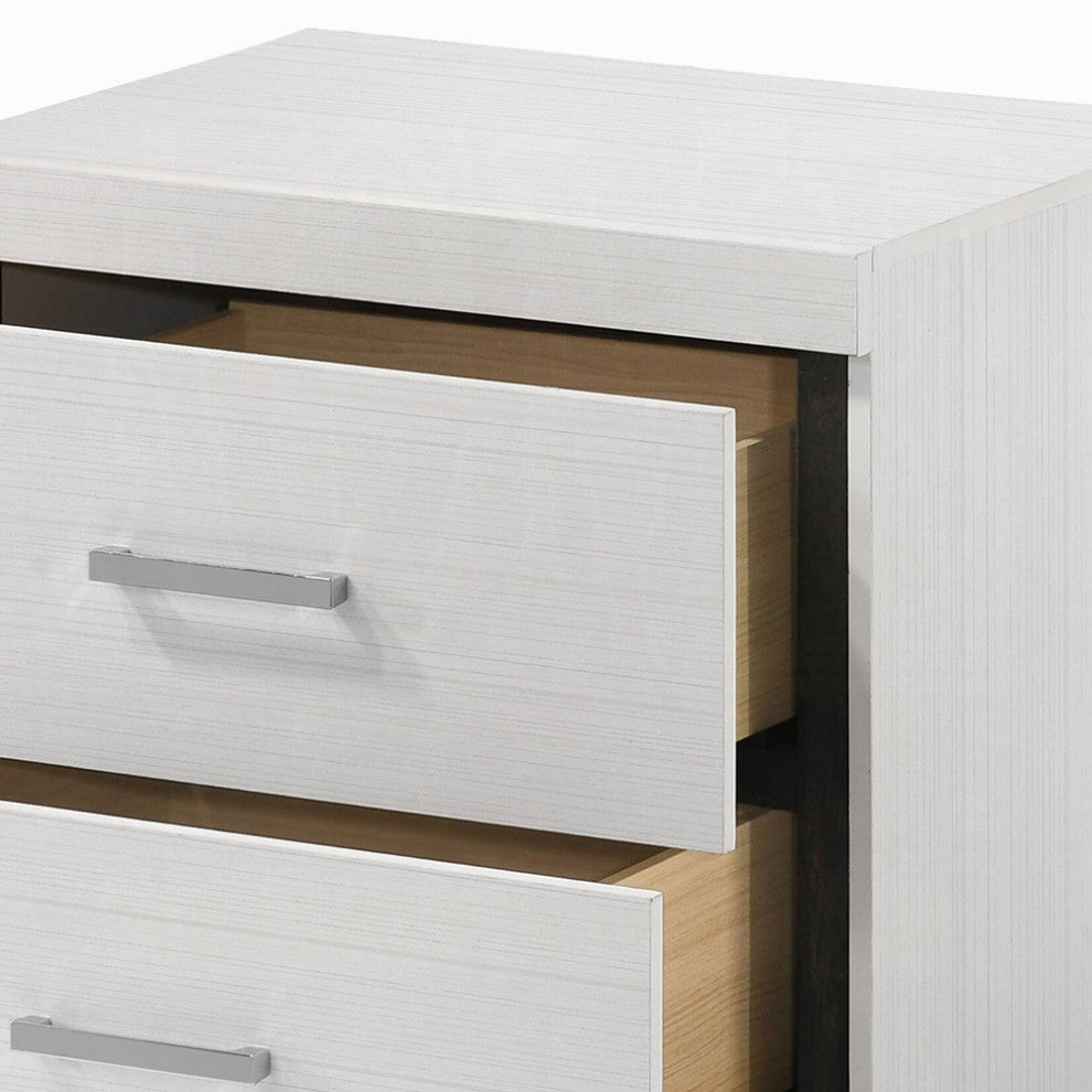 Bd00645, Nightstand, White Finish, Casilda
