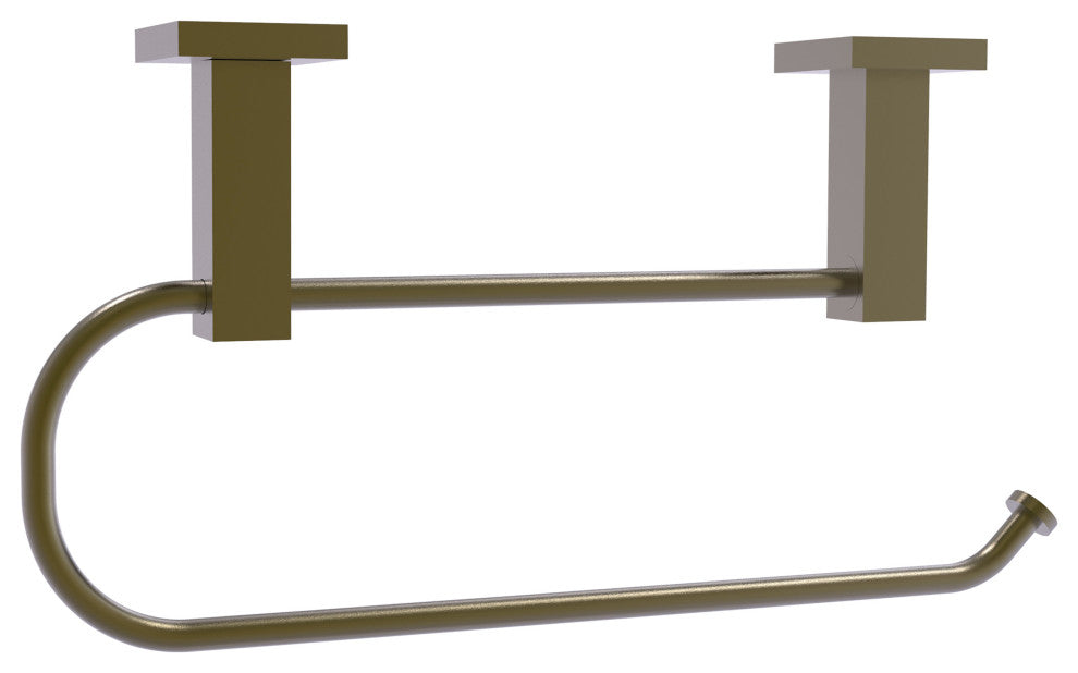 Montero Under Cabinet Paper Towel Holder, Antique Brass