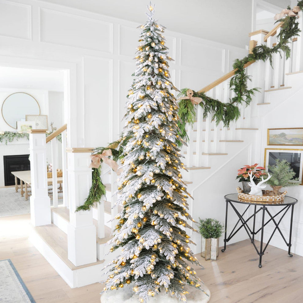 11' Pre-Lit Artificial Christmas Tree